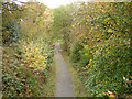 Great Northern Rail Trail approaching Cullingworth