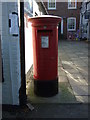 TF8342 : Elizabeth II postbox on Front Street, Burnham Market by JThomas
