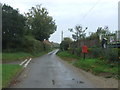 TF7132 : Minor road junction, Shernborne by JThomas