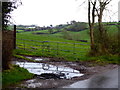 Muddy gate entrance, Usnagh