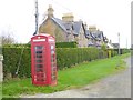 NT8445 : Telephone box at Simprim by Oliver Dixon