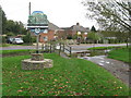 South Creake Village Sign, Footbridge and Ford