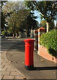 ST5874 : Postbox, Redland Road by Derek Harper