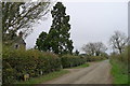 Irnham Road passing Grange Farm