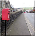 Queen Elizabeth II postbox on a Penrhiwfer corner