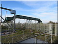 Footbridge over the North Wales railway line