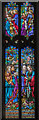 SP0343 : Chancel Stained glass window,  St Lawrence's church, Evesham by Julian P Guffogg