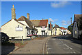 Sawston High Street on Sunday morning