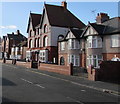 Alternating 2-storey and 3-storey buildings, Seabank Road, Rhyl