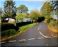 Minor road to Llangattock Lingoed