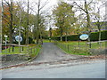 Entrance to the Pennine Trout Farm, Calderbrook Road