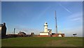 NZ5333 : Lighthouse on Hartlepool Headland by Chris Morgan
