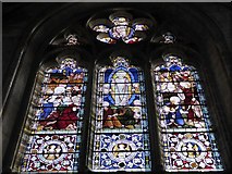 TA1767 : Bridlington Priory: stained glass window (4) by Basher Eyre
