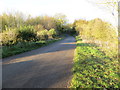 The road from North Newington to Wroxton