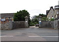 Entrance to Maer Bay Court flats, Exmouth