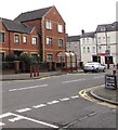 Commercial Road bus stop and shelter, Newport