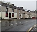 Row of houses, Penygraig Road, Penygraig