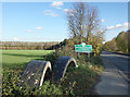 TQ0279 : Buckinghamshire County Sign by Des Blenkinsopp
