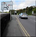 Directions sign, Victoria Road, Milford Haven