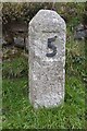 Milestone on the B3318