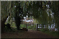 Thames Path gate near Abingdon