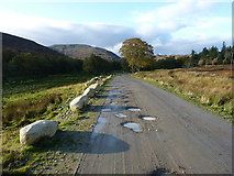 NH6022 : Widened access road to Dunmaglass by Richard Law