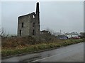 Engine house at Wheal Hearle, East Boscaswell Mine