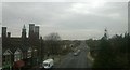 Ipswich: the view up Norwich Road from the railway