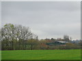 Distance shot of a Barn at Radford