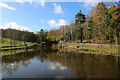 Fishing pond near Garth