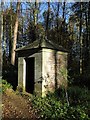 NZ0384 : Sir Walter's Privy in East Wood, Wallington by Andrew Curtis