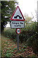 TM3569 : Roadsigns on Pouy Street by Geographer