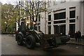 View of an army digger in the Lord Mayor