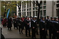 View of cadets marching in the Lord Mayor