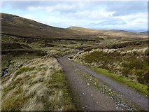 NH6016 : Hill track below Carn na Saobhaidhe by Richard Law