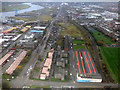 Whitecrook from the air