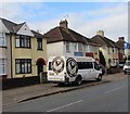 County in the Community van, Mendalgief Road, Newport