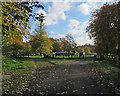 The entrance to Exning Cricket Ground