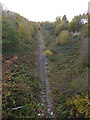 Railway to the west of Harris Drive