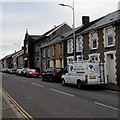 Plastering Services van, Wyndham Street, Tynewydd