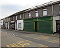 Green shutters, Wyndham Street, Tynewydd