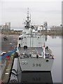 NT2677 : 'HMCS Montréal' at Leith by M J Richardson