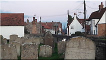TL7190 : East along Bell Street from St Mary's churchyard, Feltwell by Chris Brown