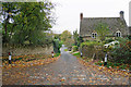 Narrow lane in Upper Oddington