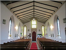 NT2540 : Peebles, St. Peter's Episcopal church, interior looking west by Jonathan Thacker