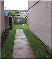 Path from Mary Street towards an electricity substation, Treherbert