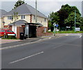 Beachley Road bus stop and shelter, Tutshill