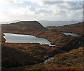 NM6875 : Unnamed lochan to the east of Lochan Gorma, Inverness-shire by Claire Pegrum