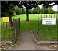 In the interest of Hygiene, NO DOGS ALLOWED in Tutshill recreation ground