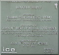 NO0242 : Plaque on Telford's Dunkeld Bridge by M J Richardson